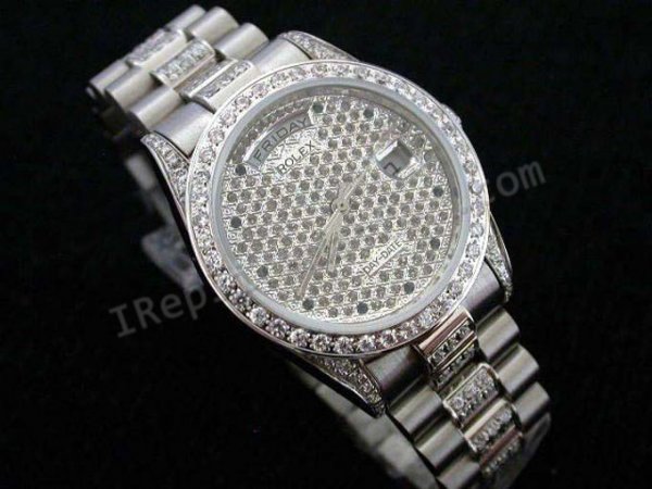 Fecha Rolex Day Reloj Suizo Réplica