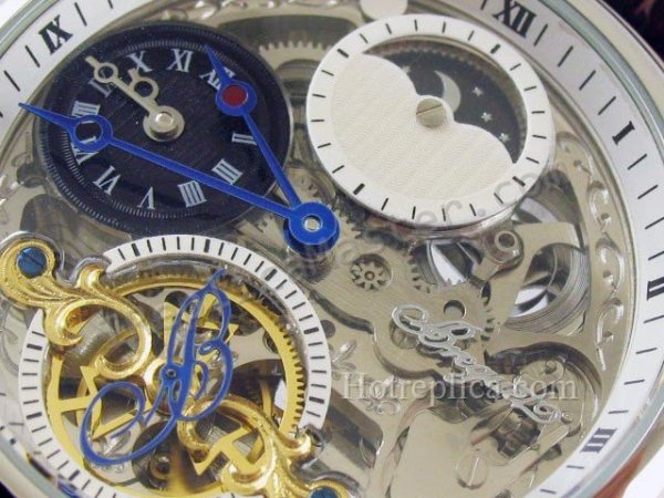Esqueleto Breguet Tourbillon Réplica Reloj