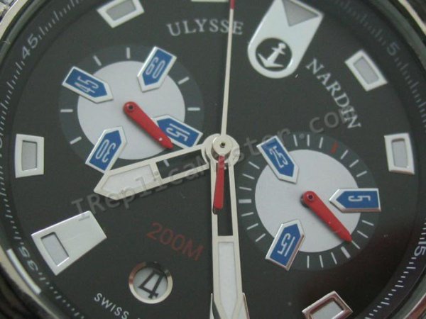 Ulysse Nardin Maxi Cronógrafo Marina Réplica Reloj