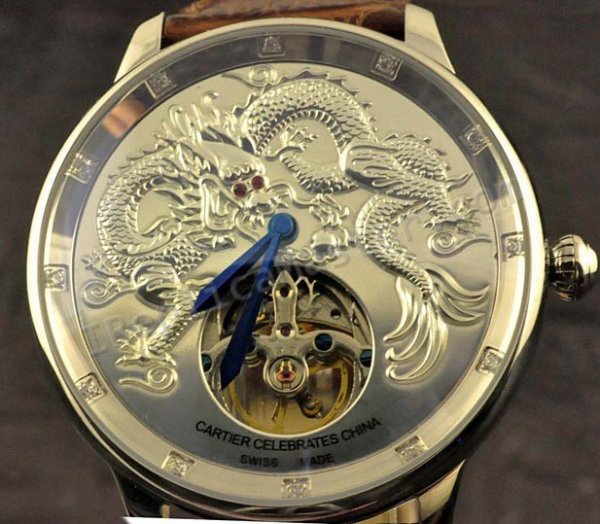 Cartier celebra el Dragón de China réplica Réplica Reloj