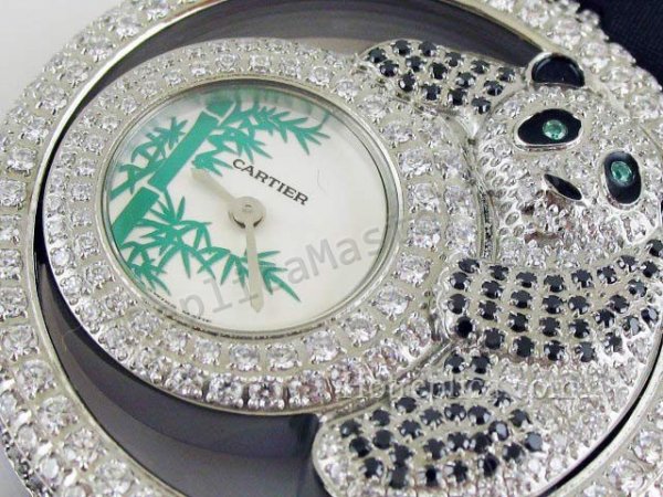 Cartier Pasha De Señoras Diamante Reloj Suizo Réplica