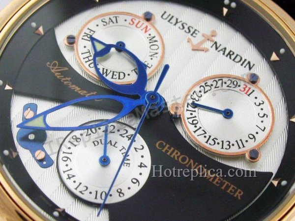 Ulysse Nardin Sonata Catedral de hora doble Réplica Reloj