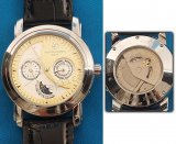 Vacheron Constantin Media Luna Roja Fecha Réplica Reloj