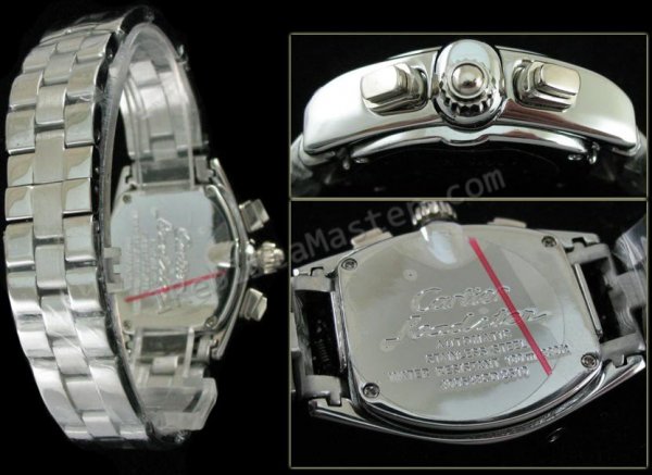 Cartier Roadster Señoras Calendario Réplica Reloj