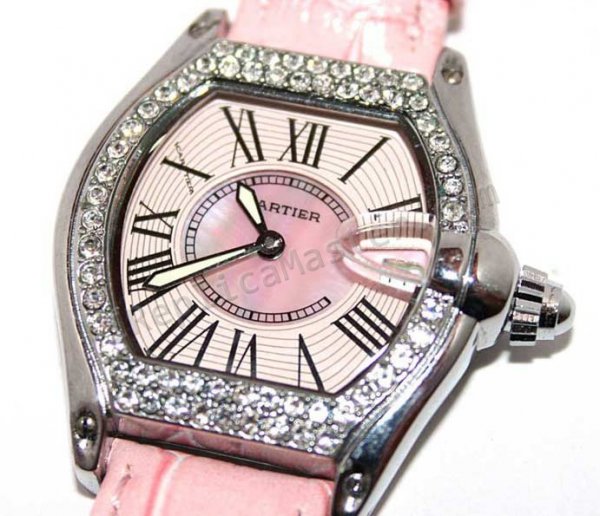 Cartier Roadster Diamantes Réplica Reloj