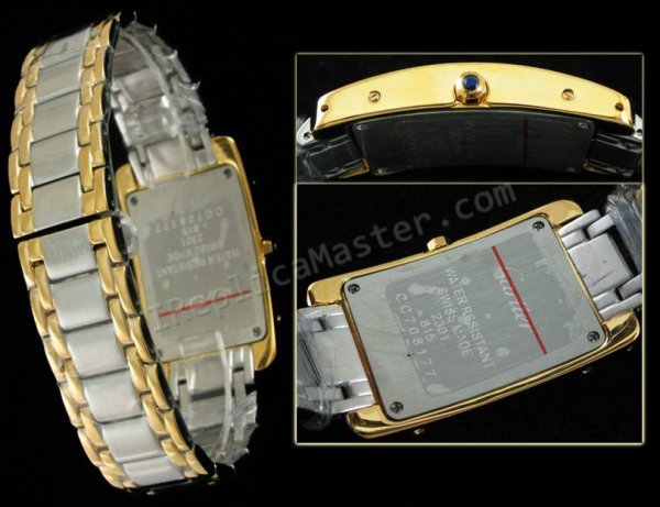 Cartier Tank Diamantes Americaine Réplica Reloj
