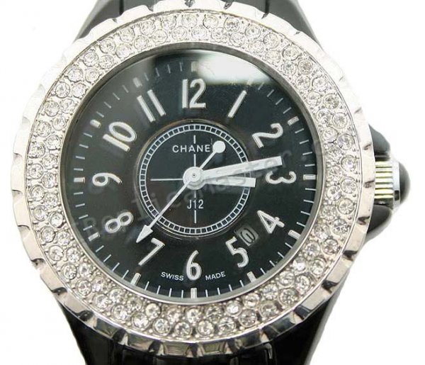 Chanel J12 Joyería, Relojes Tamaño Mediano Réplica Reloj
