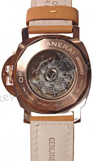 Officine Panerai automático de la potencia de reserva Wa Réplica Reloj