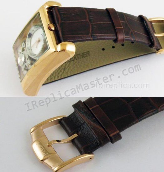 Piaget Negro Tourbillon Tie Réplica Reloj