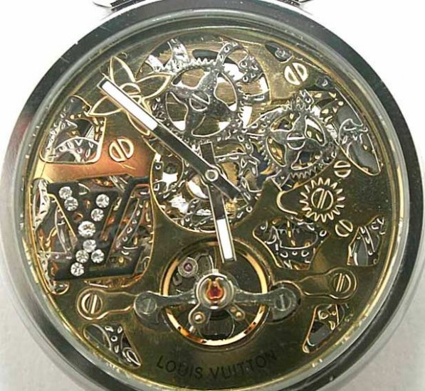 Louis Vuitton Estilo Tourbillon Perpetua Réplica Reloj
