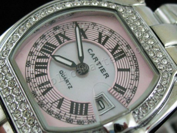 Roadster Cartier Joyería Fecha Réplica Reloj
