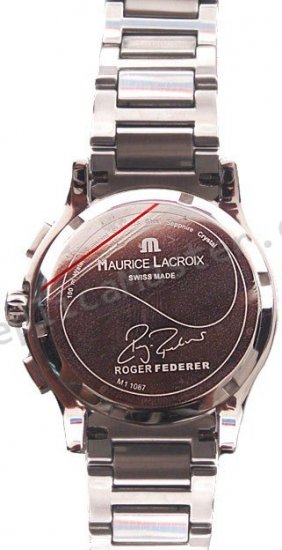 Maurice Lacroix Miros cronógrafo suizo Roger Federer,s r Réplica Reloj