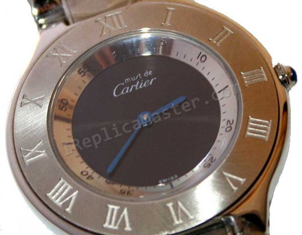 Must de Cartier reloj Cartier Réplica Reloj