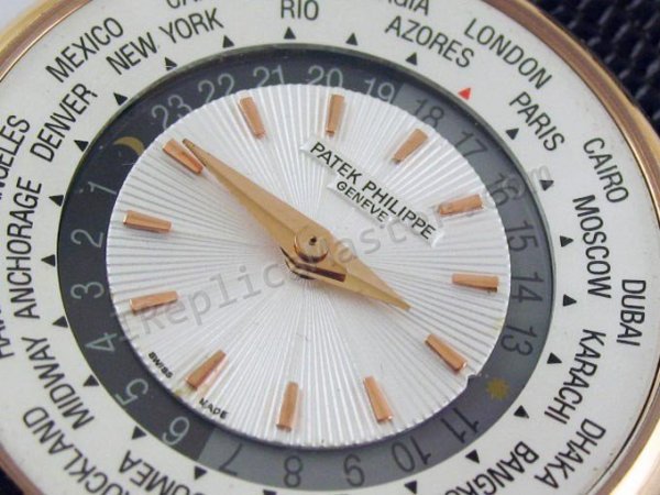Patek Philippe Tiempo hombres Mundial Réplica Reloj