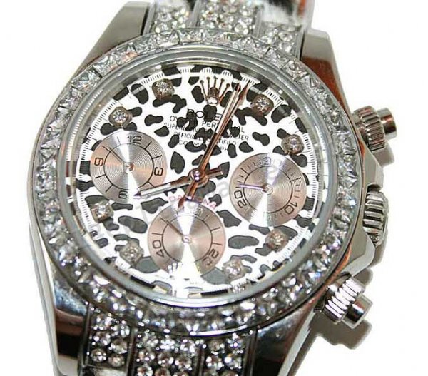 Rolex Daytona Cosmograph Leopard, Reloj Tamaño Mediano Réplica Reloj