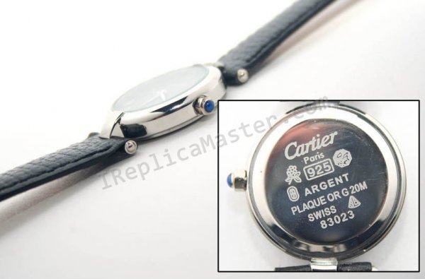 Cartier Must de Cartier de cuarzo, tamaño pequeño Réplica Reloj