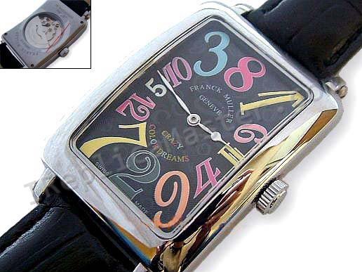 Franck Muller Crazy Dreams Color Réplica Reloj