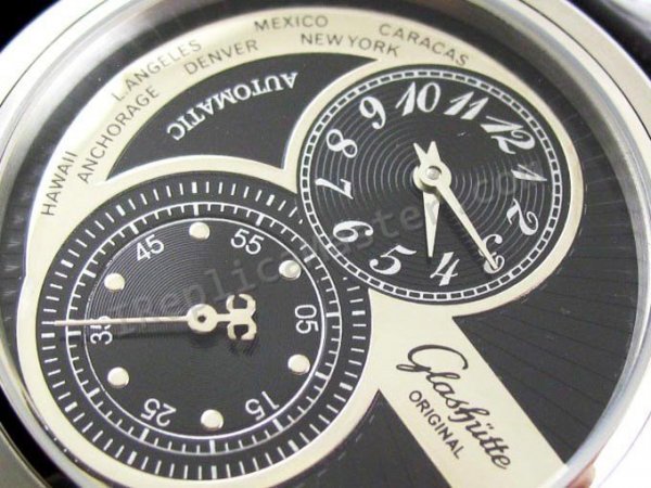 Glashutte montre originale Panomatic chronographe Réplique Montre