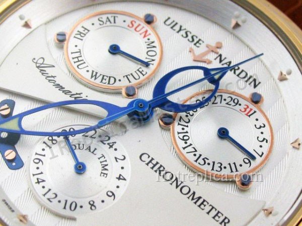 Ulysse Nardin Sonata Cathedral Dual Watch Temps Réplique Montre