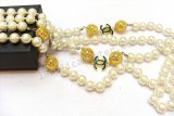 Chanel blanc collier de perles Réplique Chanel blanc collier de perles Réplique