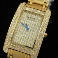Tank Américaine Cartier Watch Diamonds Réplique Montre