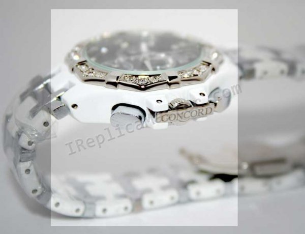 Saratoga Concord Chronographe Watch Diamond Réplique Montre