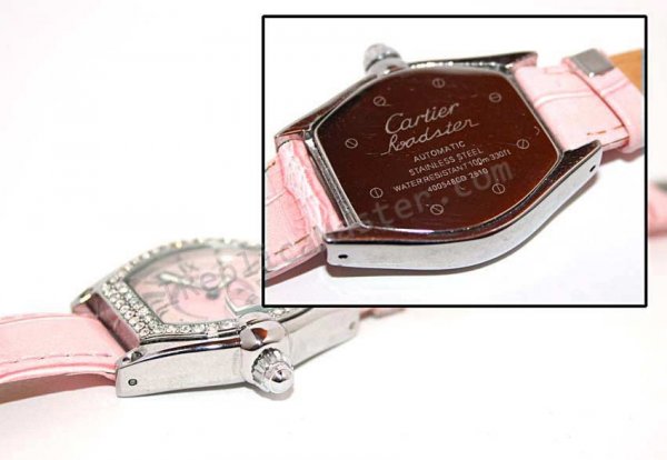 Roadster Cartier Watch Diamonds Réplique Montre
