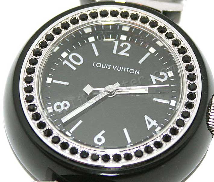 Louis Vuitton Tambour Quartz Diamonds  Clique na imagem para fechar