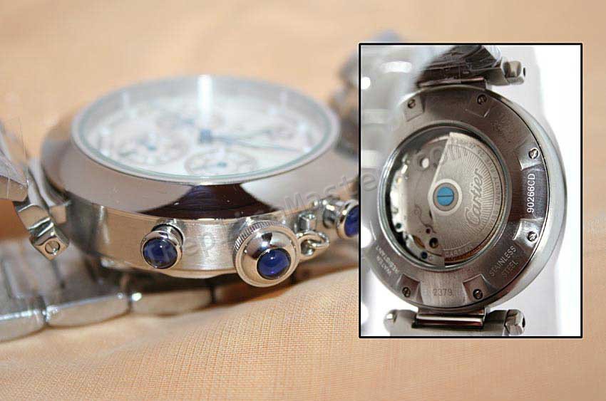 Pasha de Cartier Watch Datograph Réplica Reloj - Haga click en la imagen para cerrar