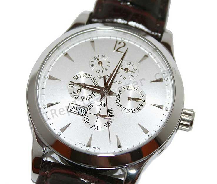 Jaeger Le Coultre Master 8 Days Perpetual Replica Watch - Click Image to Close
