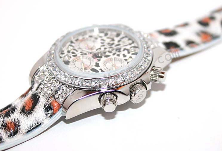 Rolex Daytona Cosmograph Leopard, mittelgroß Replik Uhr - zum Schließen ins Bild klicken