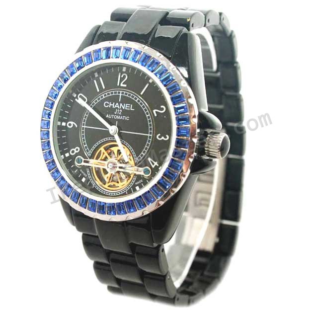 Chanel J12 Watch Tourbillon Automatik Réplique Montre - Cliquez sur l'image pour la fermer