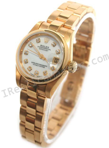 Rolex Datejust Ladies Replik Uhr - zum Schließen ins Bild klicken