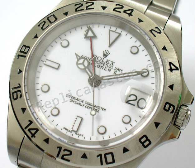 Rolex Explorer II Schweizer Replik Uhr - zum Schließen ins Bild klicken