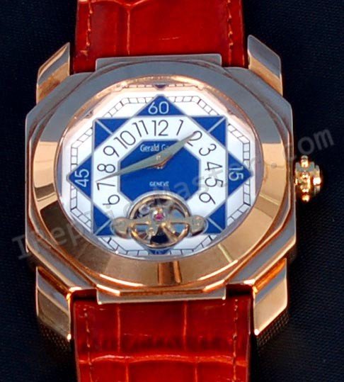 Джеральд Джента октябристов Bi Часы Tourbillon реплики