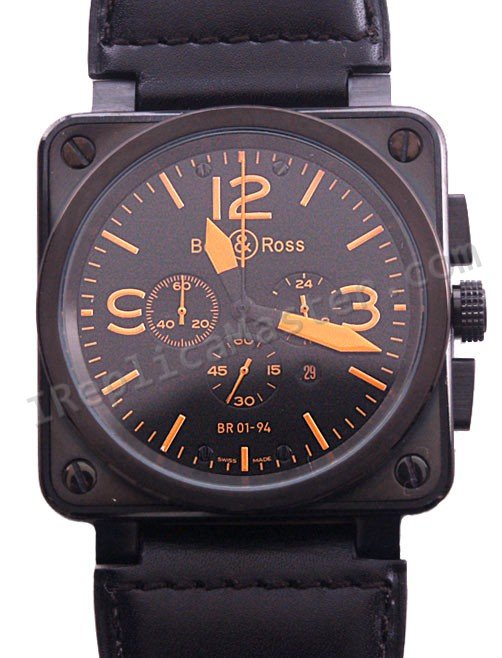 Bell et Ross Instrument BR01-96 Watch Chronograph Réplique Montre - Cliquez sur l'image pour la fermer