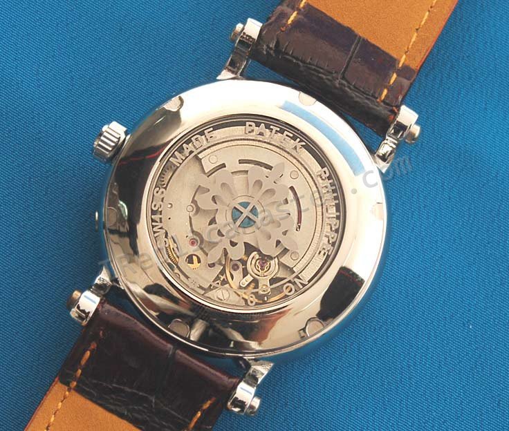 Patek Philippe Calatrava World Map Datograph Replica Watch - Click Image to Close