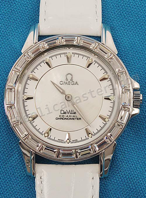 Omega De Ville Co-Axial Diamonds  Clique na imagem para fechar