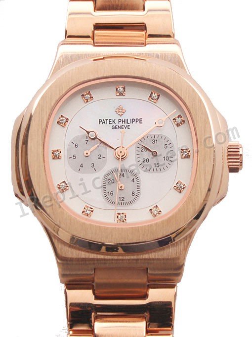 Patek Philippe Nautilus Datograph Réplica Reloj - Haga click en la imagen para cerrar