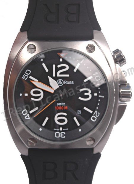 Bell & Ross BR02 Instrument Pro Diver Automatic Replik Uhr - zum Schließen ins Bild klicken