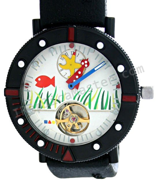 Alain Silberstein Blue Ocean Marine Tourbillon Orologio Replica - Clicca l'immagine per chiudere