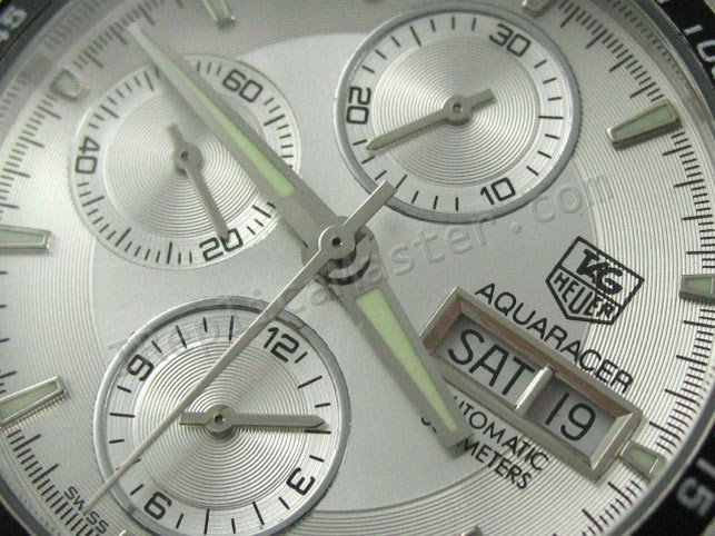 Tag Heuer Aquaracer Chrono Schweizer Replik Uhr - zum Schließen ins Bild klicken