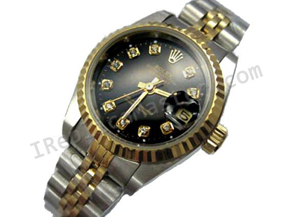 Rolex Oyster Perpetual Datejust Ladies Watch Replica Orologio svizzeri - Clicca l'immagine per chiudere
