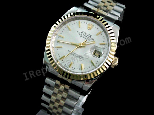 Rolex Oyster Perpetual Datejust Damenuhr Schweizer Replik Uhr - zum Schließen ins Bild klicken