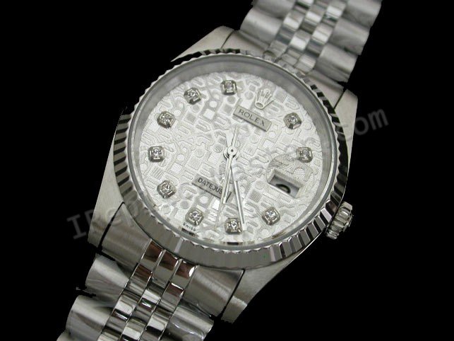 Señoras Rolex Oyster Perpetual Datejust Reloj Suizo Réplica - Haga click en la imagen para cerrar