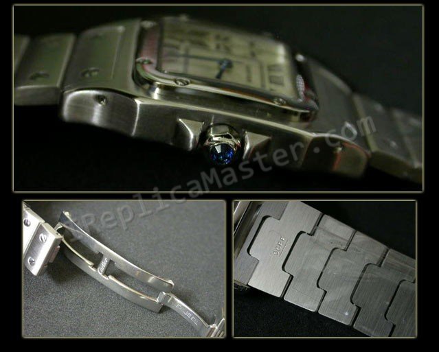 Cartier Santos Swiss Replica Watch - Click Image to Close