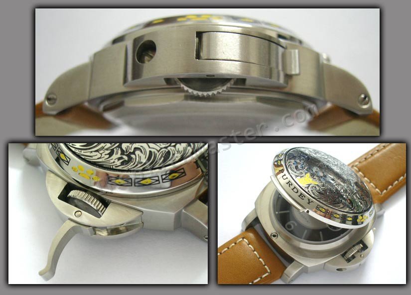 Officine Panerai Sealand for Purdey Swiss Replica Watch - Click Image to Close