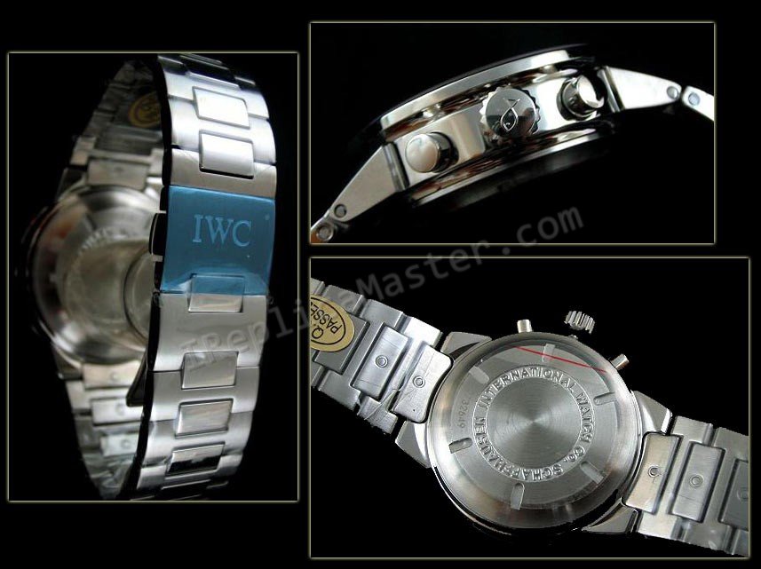 IWC Ratrapante GST Chrono fração de segundo Suíço Réplica Relógio  Clique na imagem para fechar