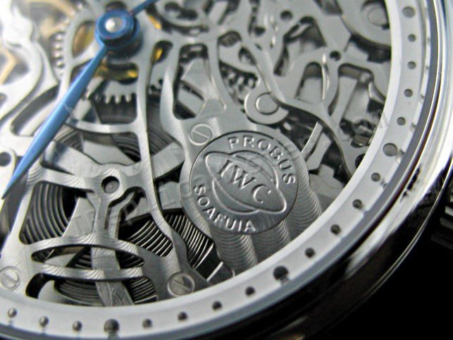 IWC Portofino Sceleton Swiss Replica Watch - Click Image to Close