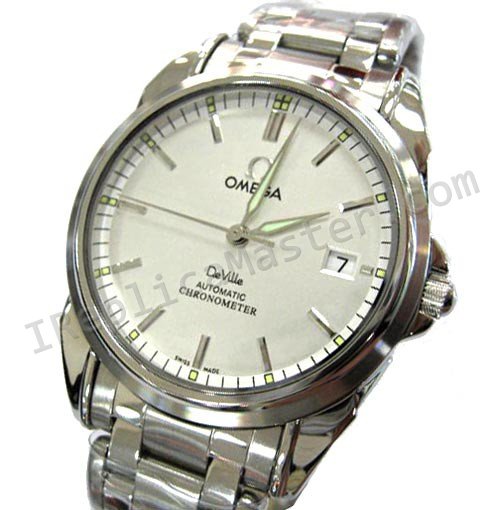 Omega DeVille Co-Axial Reloj Suizo Réplica - Haga click en la imagen para cerrar